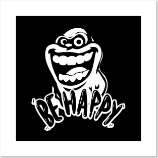 Ghost BE HAPPY Posters and Art